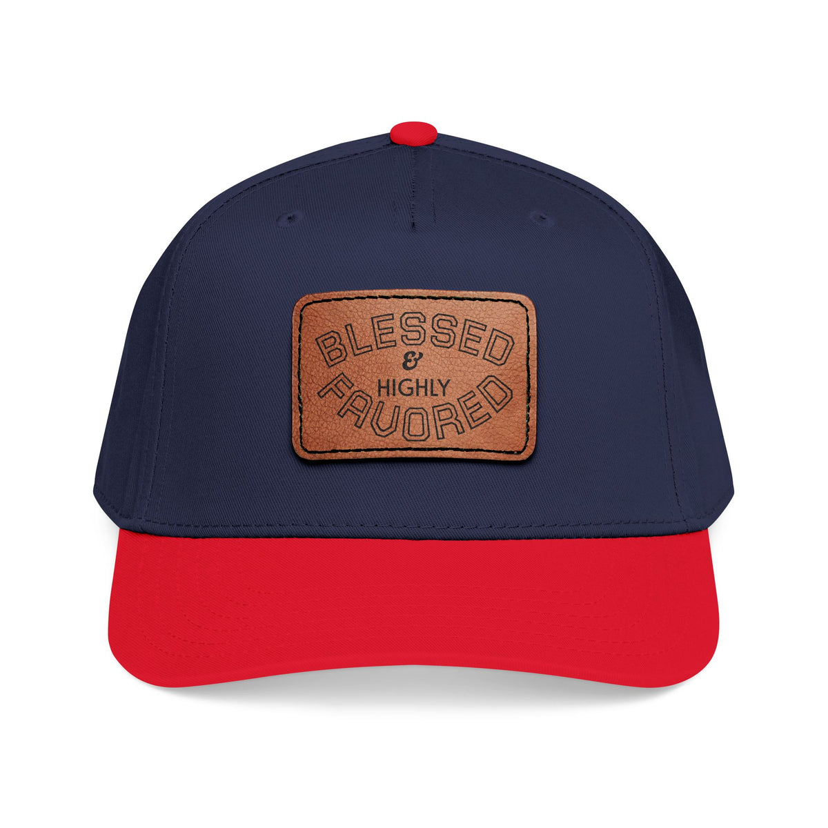 Blessed & Highly Favored Christian Baseball Cap by Dinachi Apparel – view 18