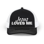 Jesus Loves Me Christian Snapback Trucker Cap