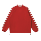 Jesus My Savior - Striped Collar Sweatshirt