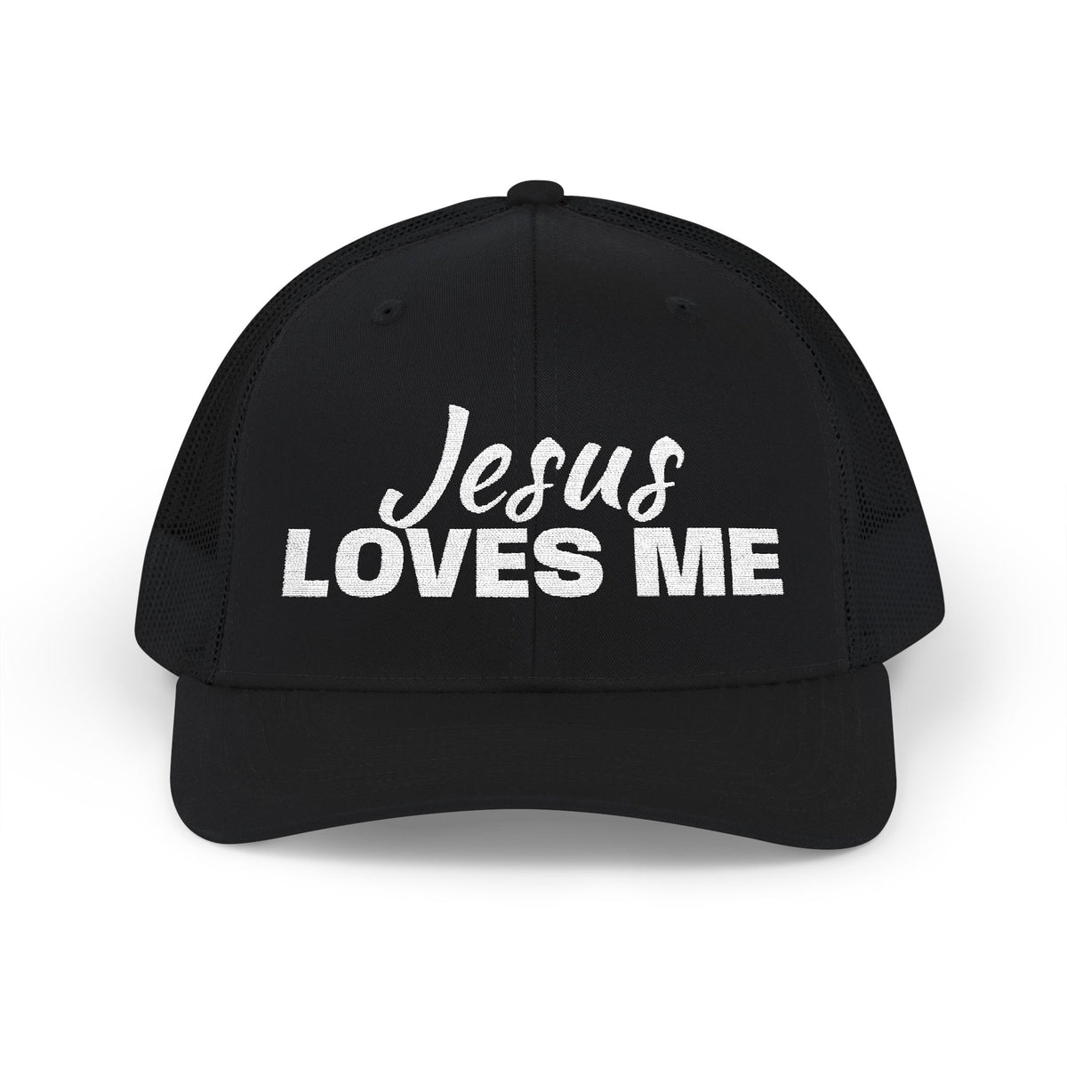 Jesus Loves Me Christian Snapback Trucker Cap