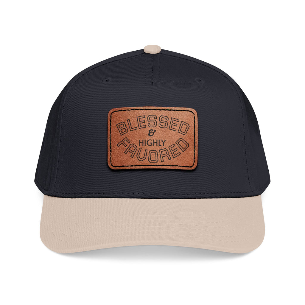 Blessed & Highly Favored Christian Baseball Cap by Dinachi Apparel – view 6