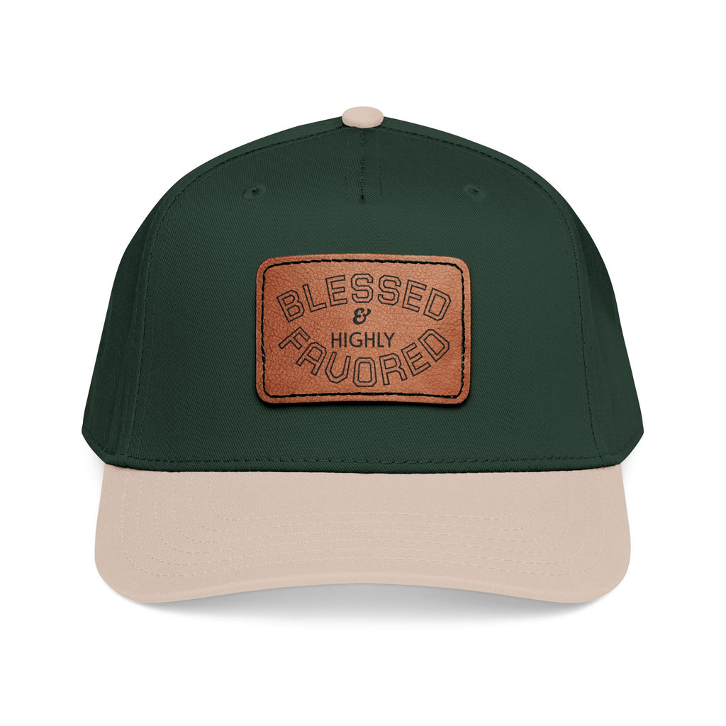 Blessed & Highly Favored Christian Baseball Cap by Dinachi Apparel – view 11