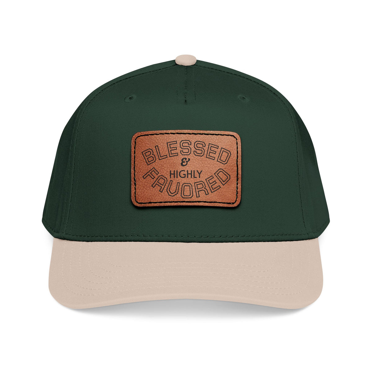 Blessed & Highly Favored Christian Baseball Cap by Dinachi Apparel – view 11