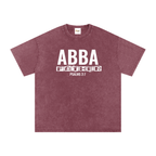 Abba Father - Snow Washed Oversized T-Shirt