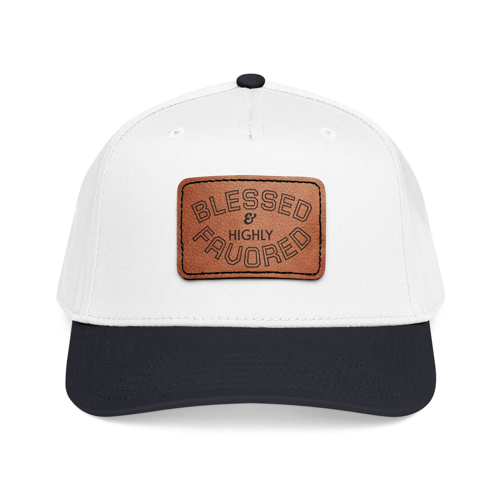 Blessed & Highly Favored Christian Baseball Cap by Dinachi Apparel