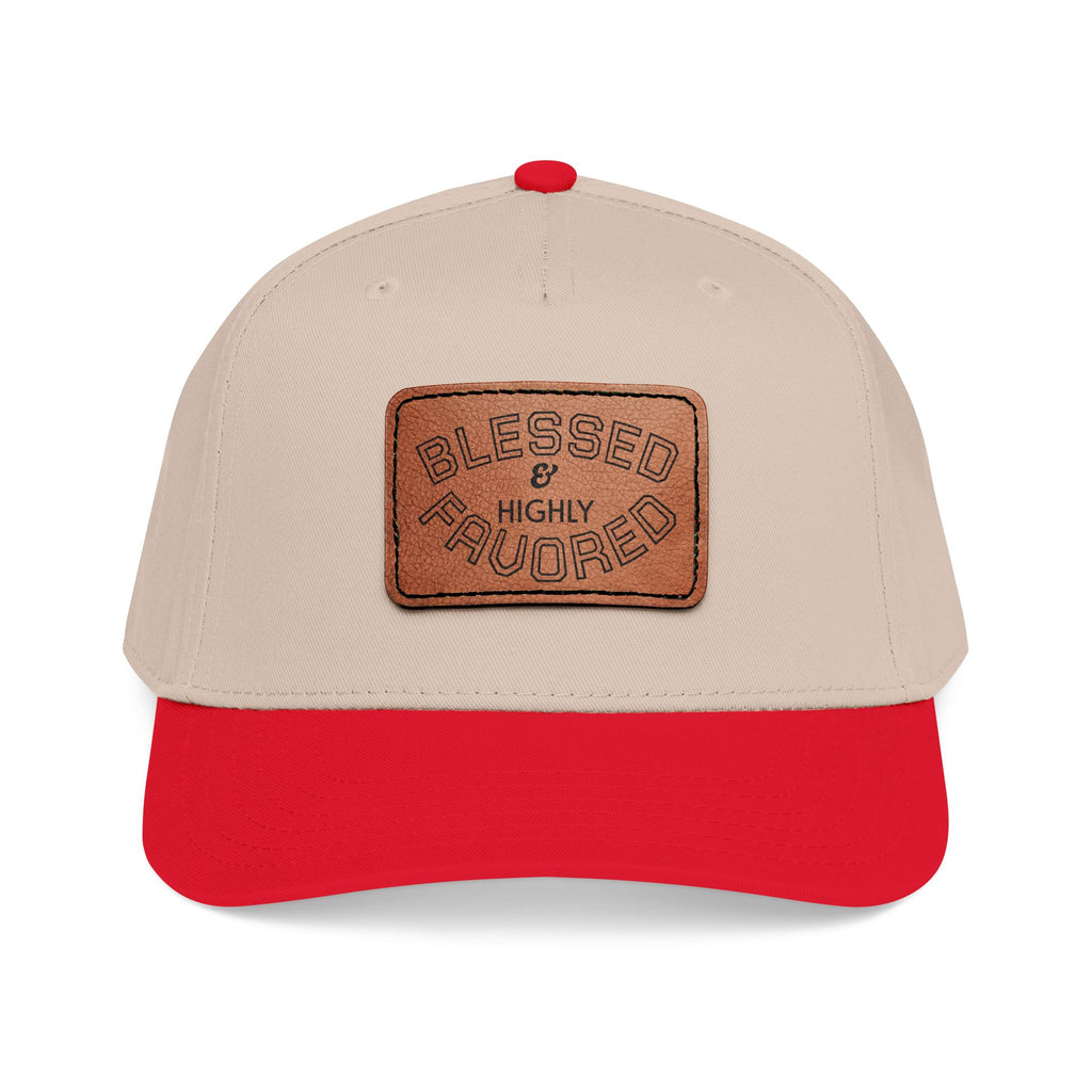 Blessed & Highly Favored Christian Baseball Cap by Dinachi Apparel – view 9