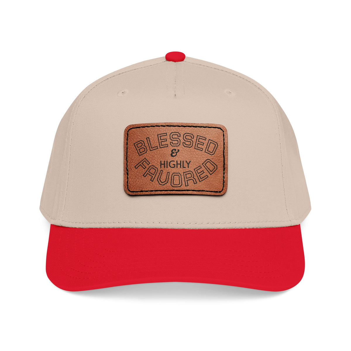 Blessed & Highly Favored Christian Baseball Cap by Dinachi Apparel – view 9