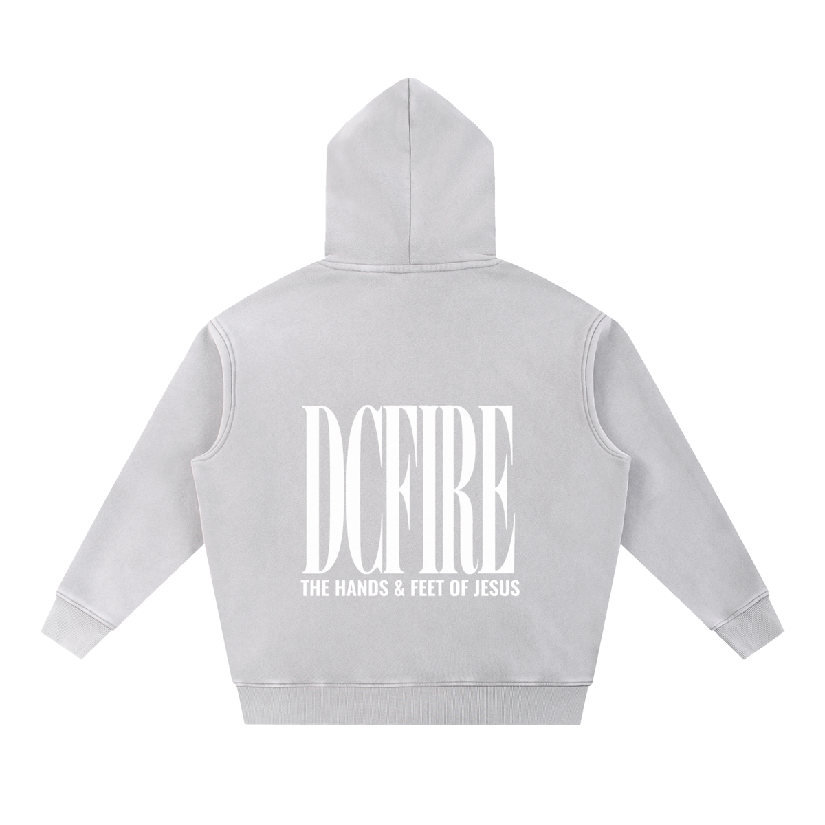 DCFIRE - Snow Wash Fleece Oversize Hoodie