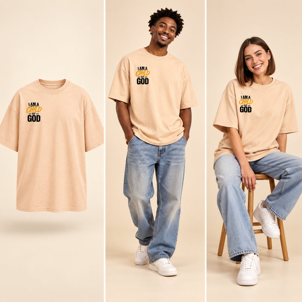 Child of God - Streetwear Loose Drop Shoulder T-Shirt