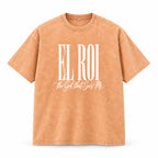 El Roi - Snow Washed Oversized Cotton T-Shirt