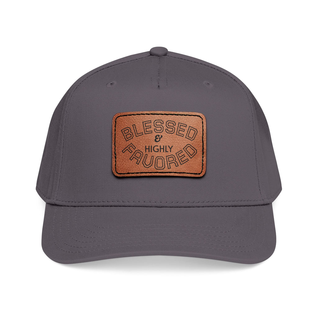Blessed & Highly Favored Christian Baseball Cap by Dinachi Apparel – view 4
