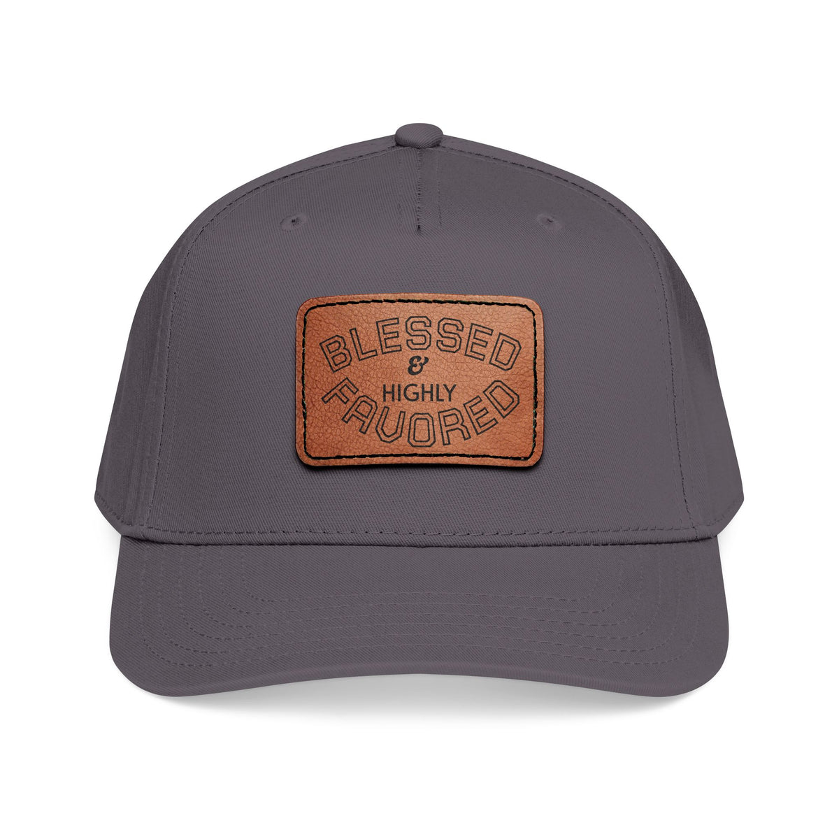 Blessed & Highly Favored Christian Baseball Cap by Dinachi Apparel – view 4