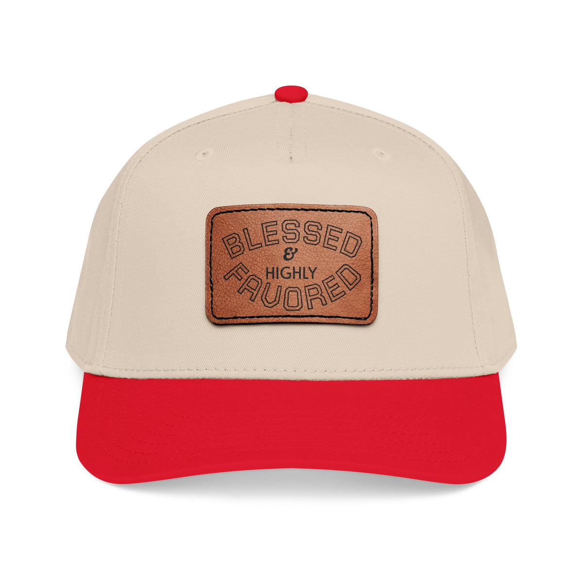 Blessed & Highly Favored Christian Baseball Cap by Dinachi Apparel – view 15