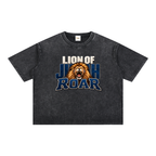 Lion of Judah Roar - Drop Shoulder Wash T-Shirt