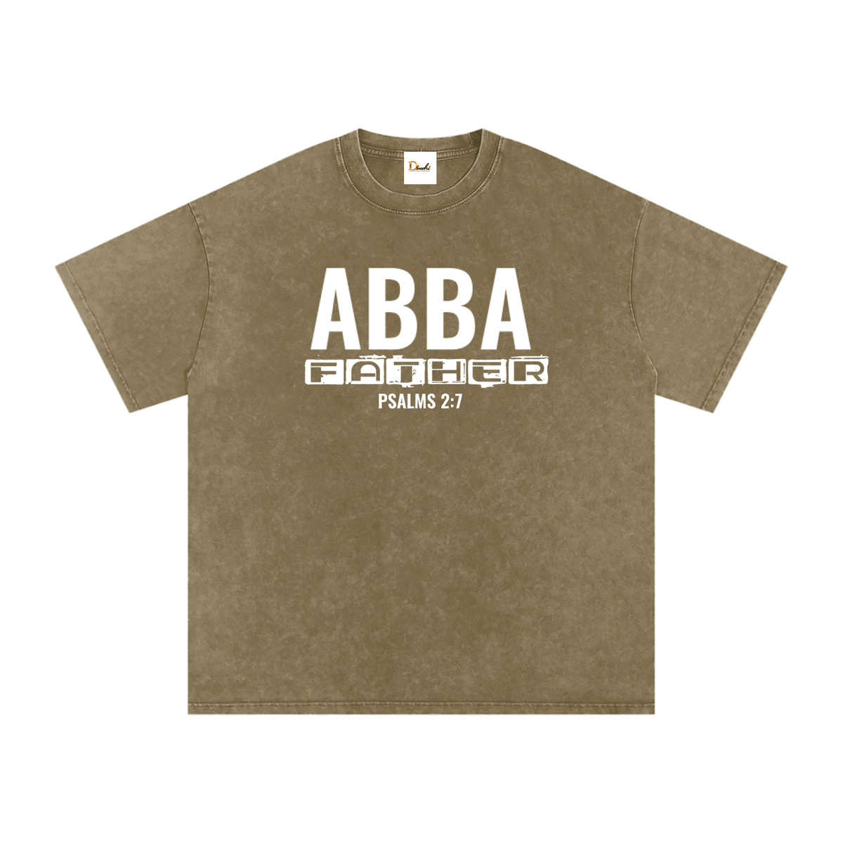 Abba Father - Snow Washed Oversized T-Shirt