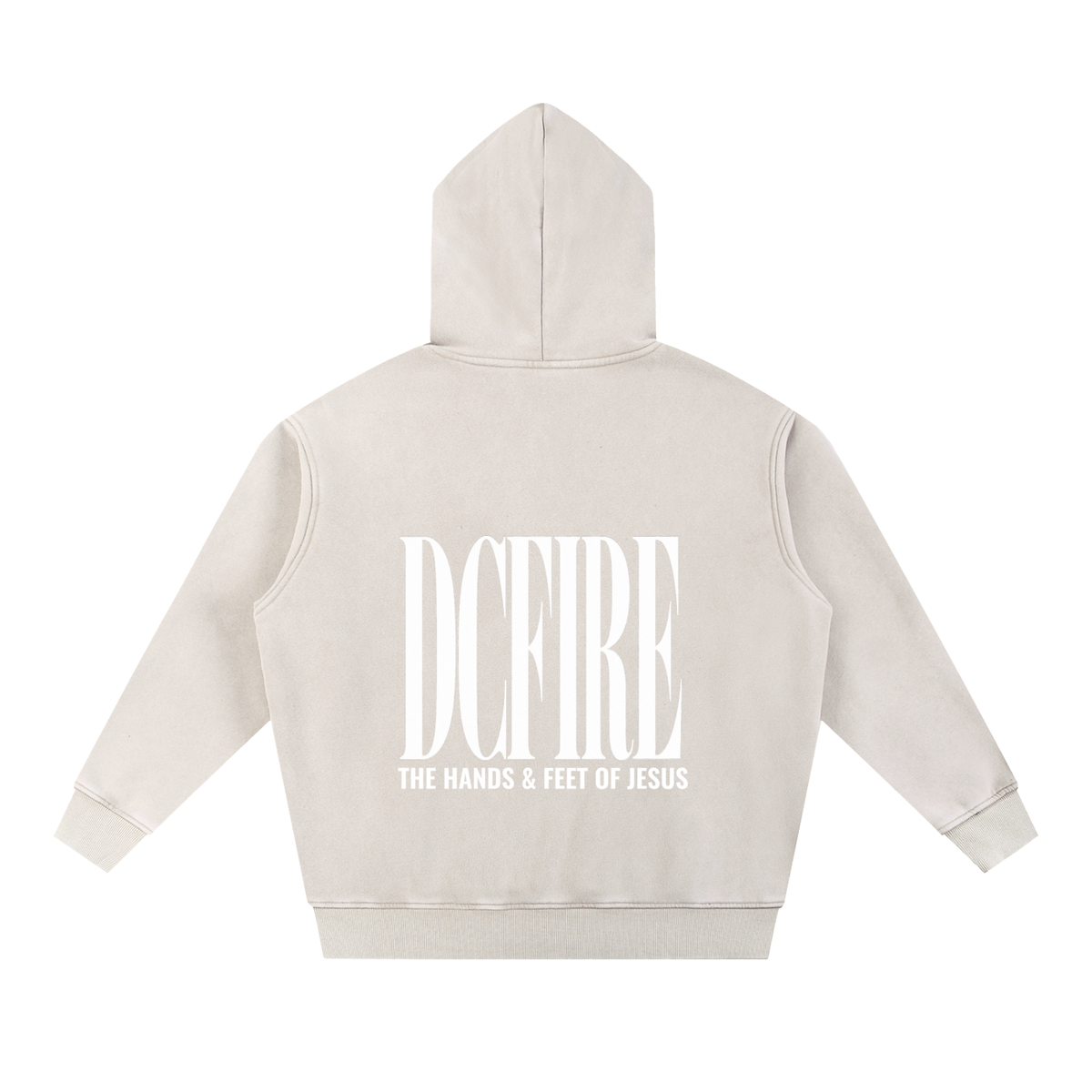 DCFIRE - Snow Wash Fleece Oversize Hoodie