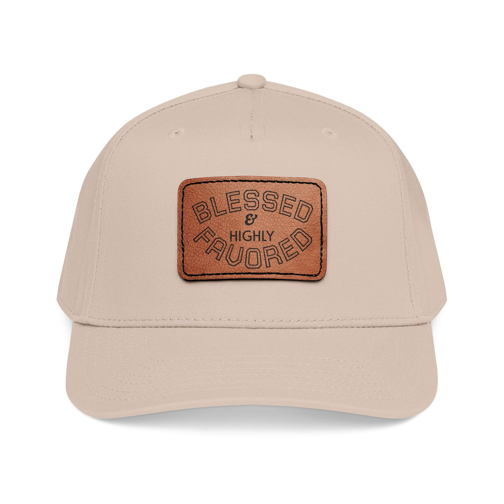 Blessed & Highly Favored Christian Baseball Cap by Dinachi Apparel – view 7