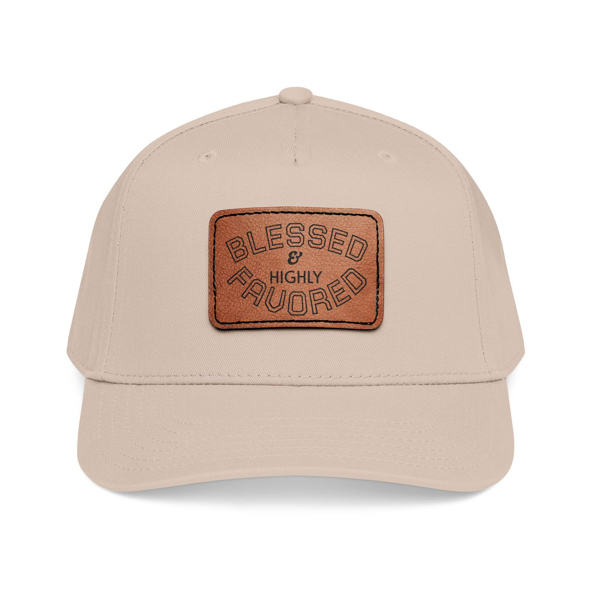 Blessed & Highly Favored Christian Baseball Cap by Dinachi Apparel – view 7