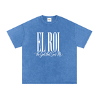 El Roi - Snow Washed Oversized Cotton T-Shirt