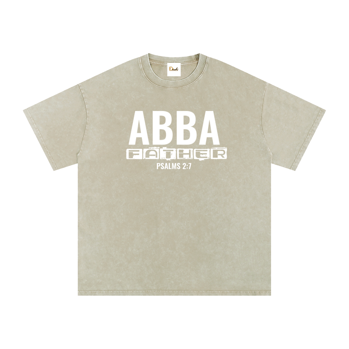 Abba Father - Snow Washed Oversized T-Shirt