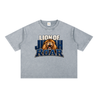 Lion of Judah Roar - Drop Shoulder Wash T-Shirt