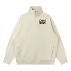 Coolest Mom Ever - Quarter-Zip Drop Shoulder Sweatshirt