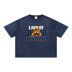 Lion of Judah Roar - Drop Shoulder Wash T-Shirt