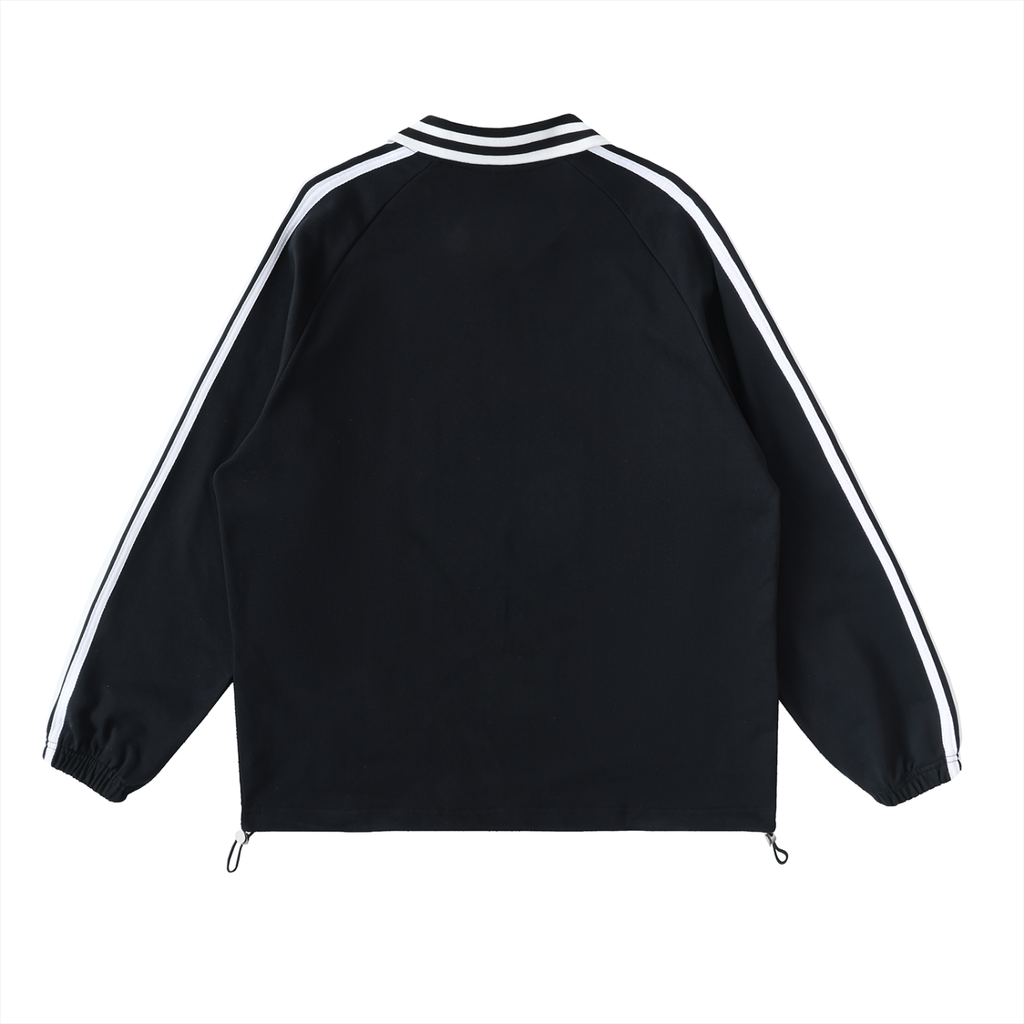 Jesus My Savior - Striped Collar Sweatshirt