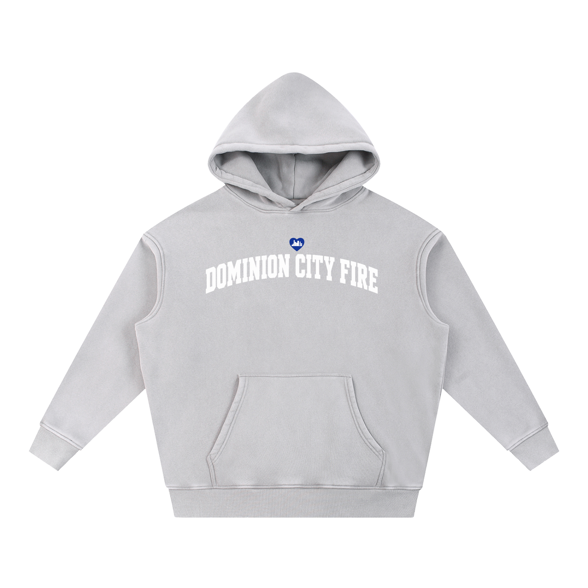 DCFIRE - Snow Wash Fleece Oversize Hoodie