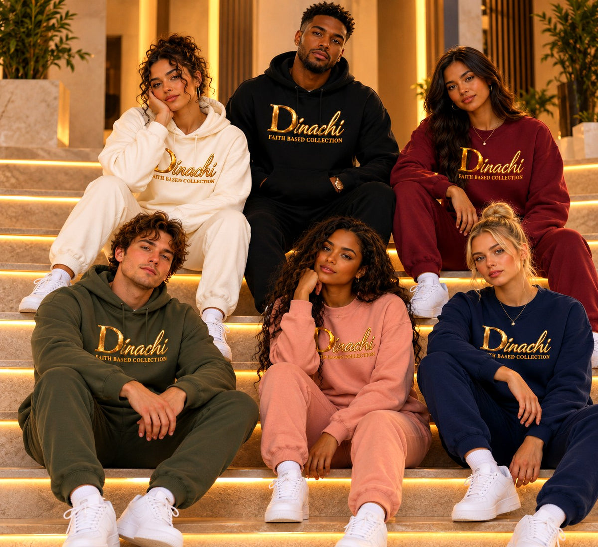 Dinachi Apparel Faith Based Collection hoodies, sweatshirts and joggers