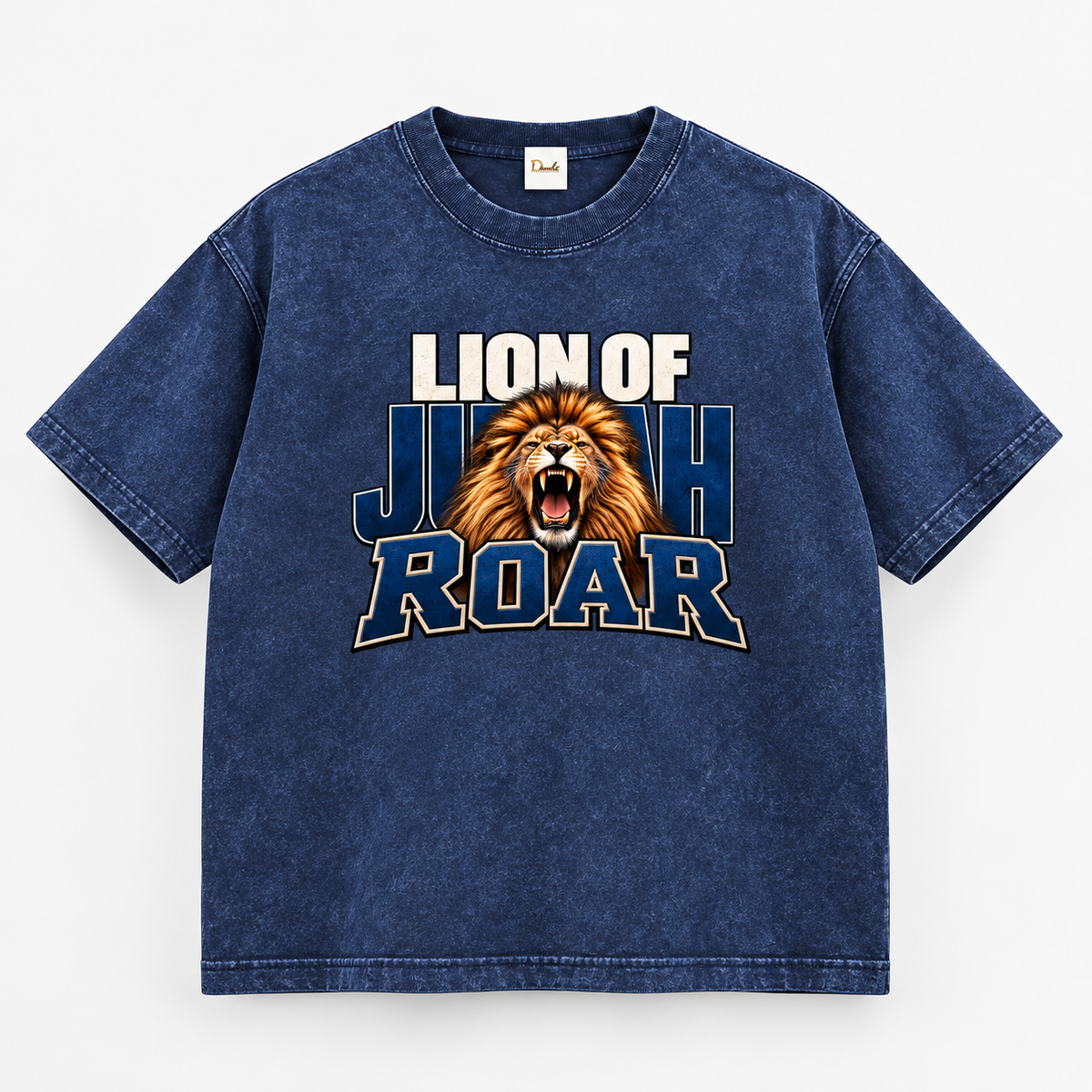 Lion of Judah Roar - Drop Shoulder Wash T-Shirt
