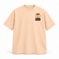 3D product mockup, Light Apricot — Child of God tee