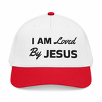 3D product mockup, White — I am Loved By Jesus - Cap