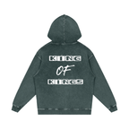 Jesus is My King - Snow Washed Loose Cotton Hoodie