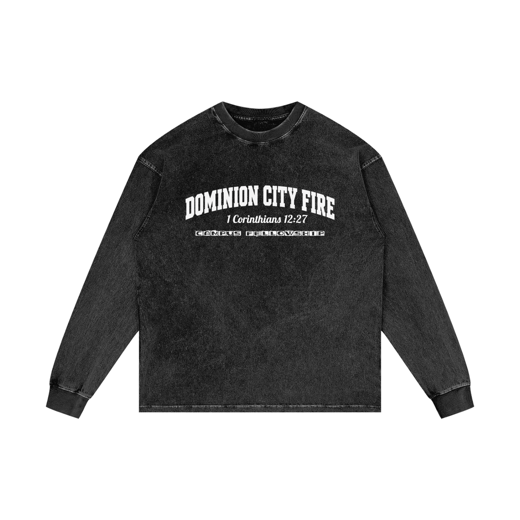 DCFIRE -  Oversize Long Sleeve T-Shirt