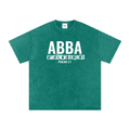 Abba Father - Snow Washed Oversized T-Shirt