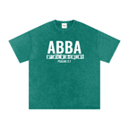 Abba Father - Snow Washed Oversized T-Shirt
