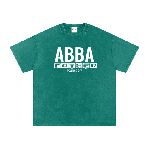 Abba Father - Snow Washed Oversized T-Shirt