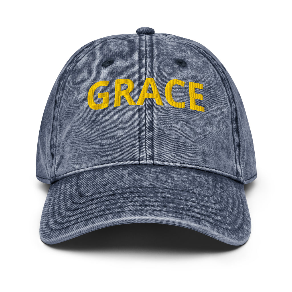 Grace Christian Cotton Twill Cap by Dinachi Apparel